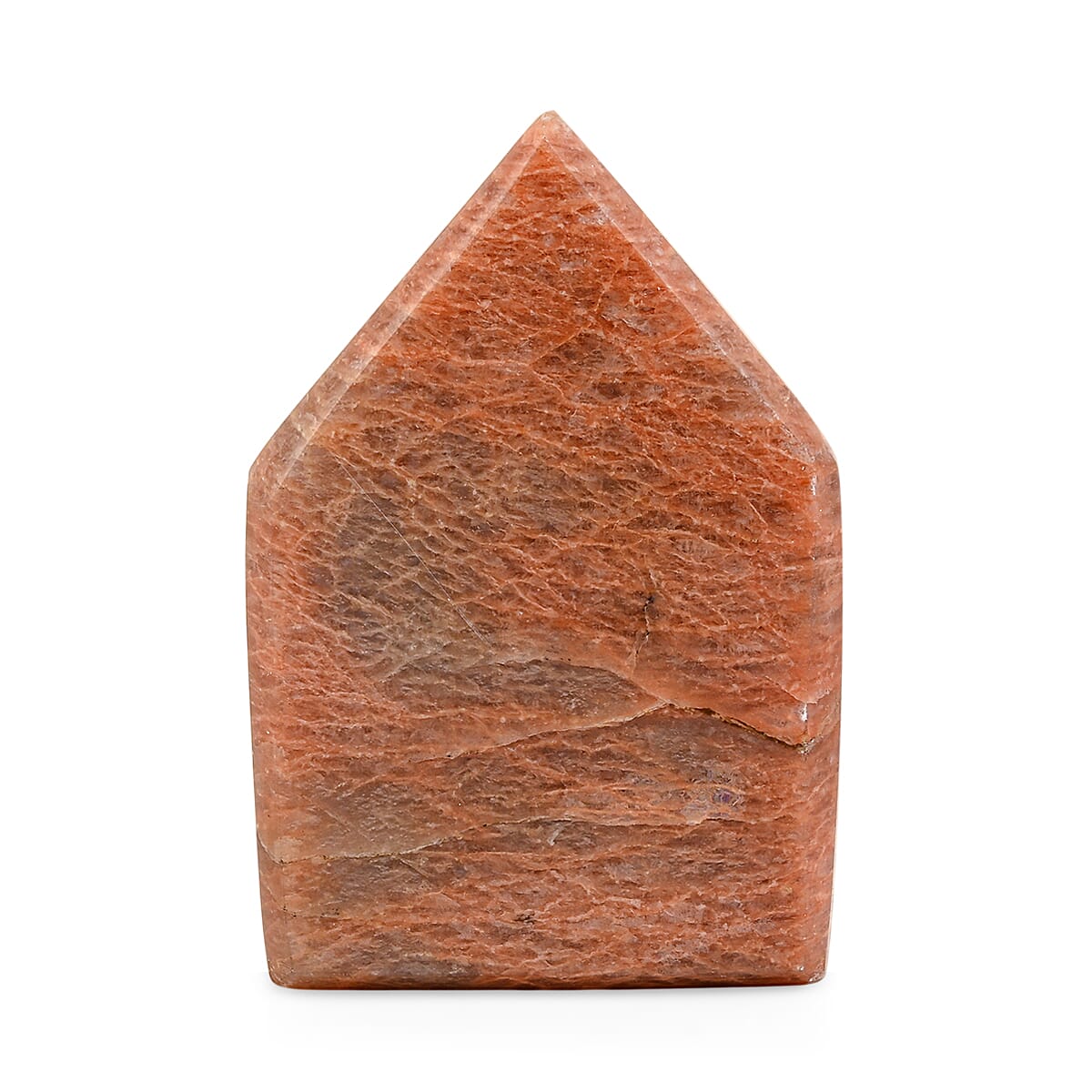 Microcline Brown Pentagon Shape – Grounding Elegance and Natural Beauty