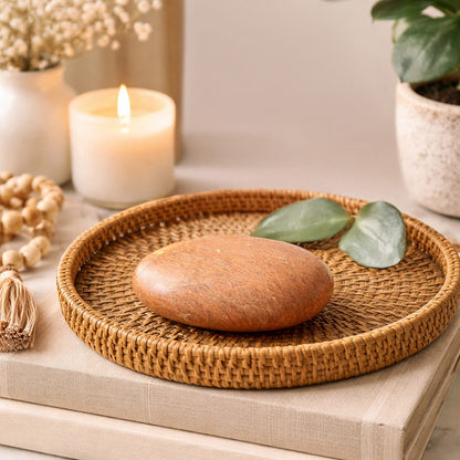 Microcline Orange Gallet – Vibrant Energy and Organic Charm