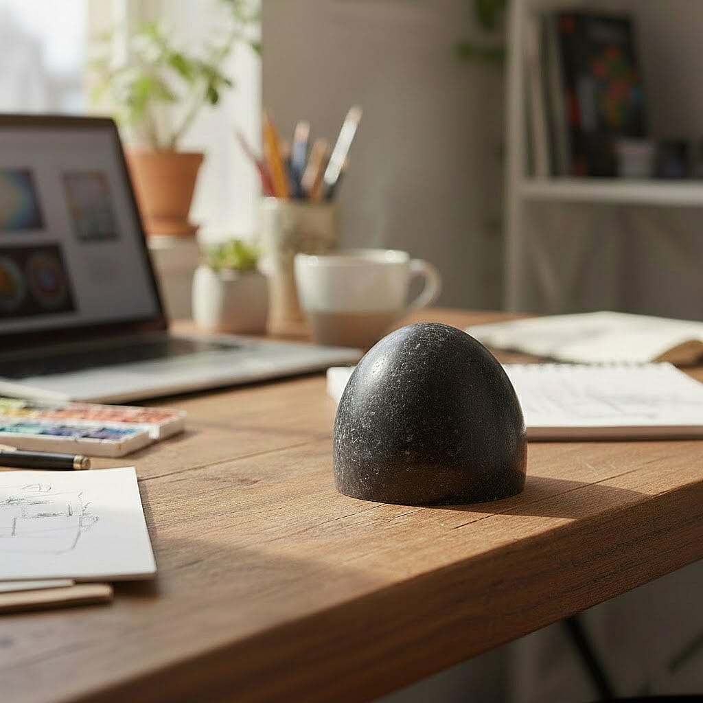 Nuummite Freeform – Ancient Energy and Grounding Power