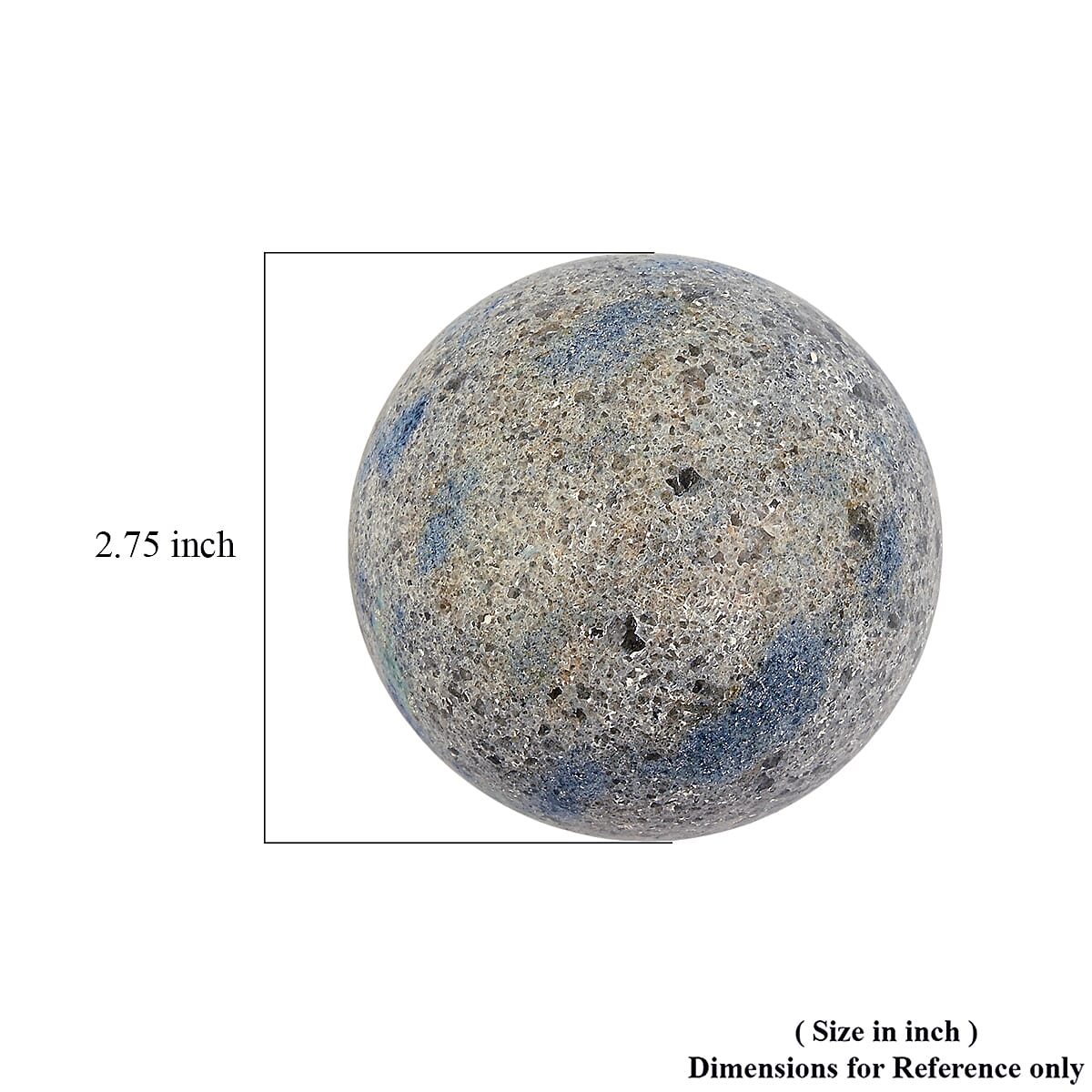 Quartz Blue Sphere – Radiant Calm and Clarity