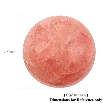 Rose Quartz Sphere – Love, Balance, and Tranquility