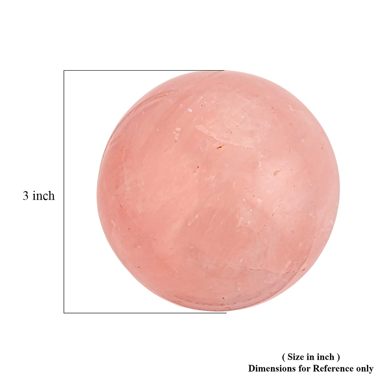 Rose Quartz Sphere – Love, Balance, and Tranquility