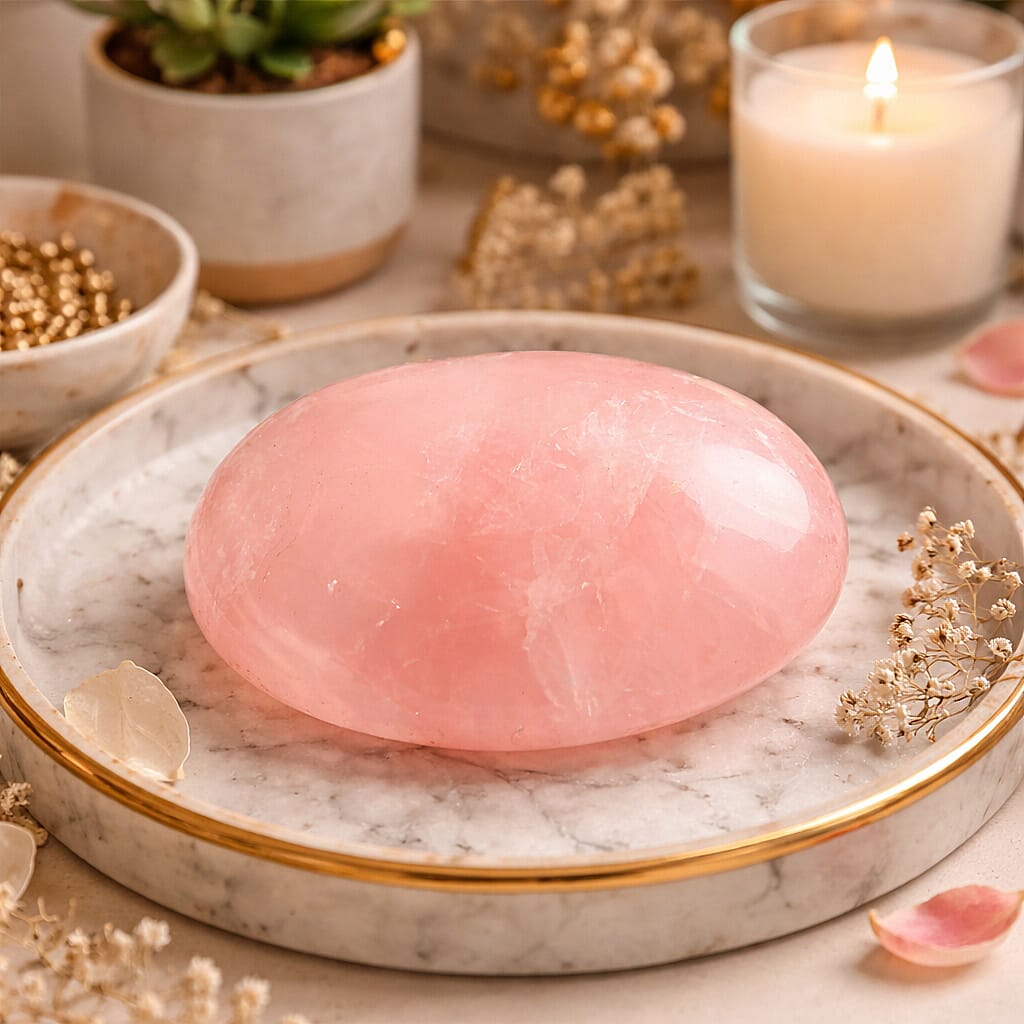 Rose Quartz Gallet – A Touch of Love and Serenity
