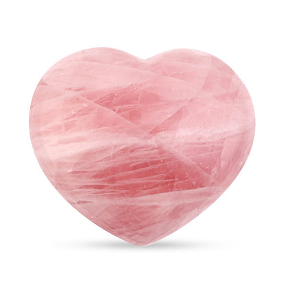 Rose Quartz Heart Shape – A Gentle Touch of Love and Warmth