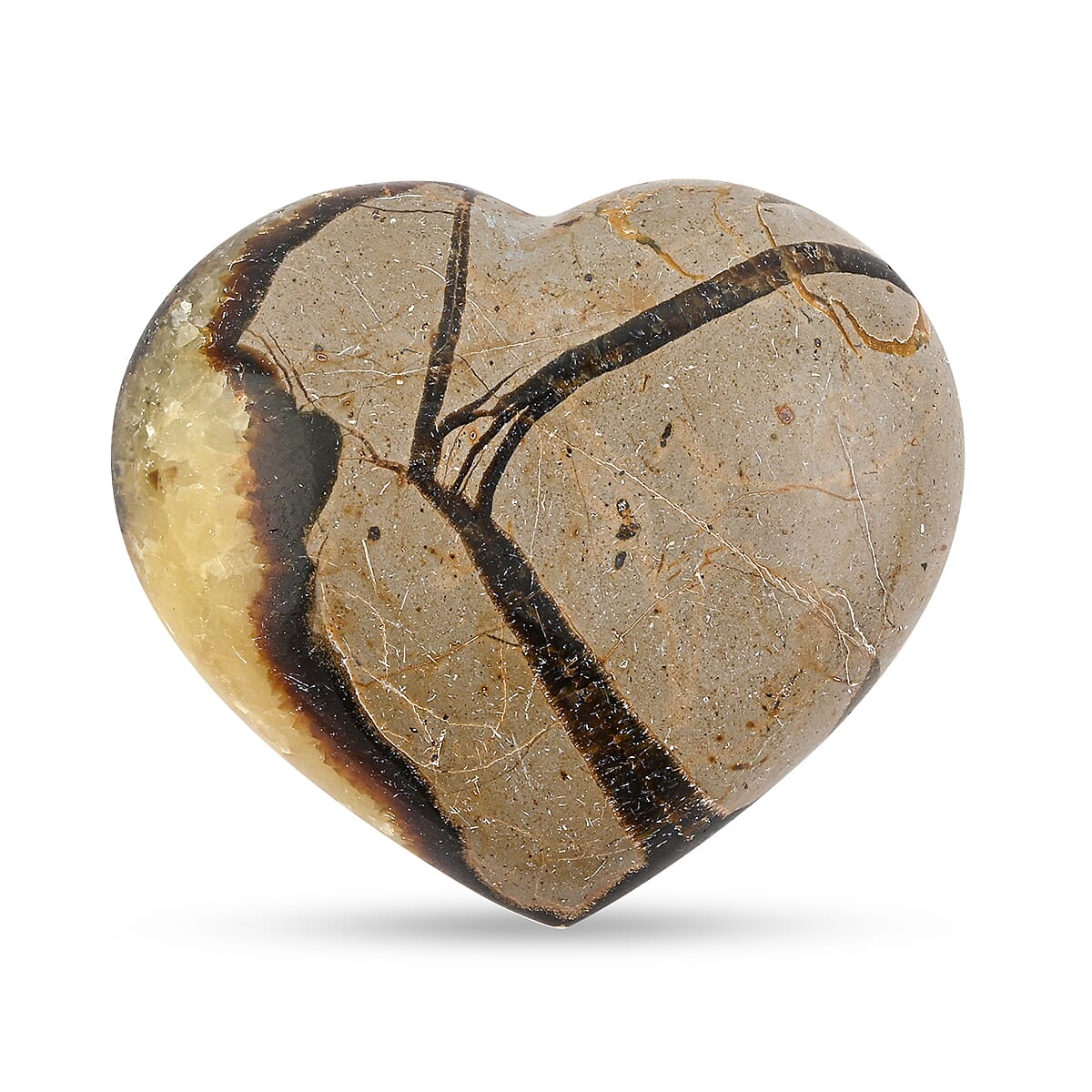 Septaria Heart Shape – Grounding Elegance and Organic Beauty