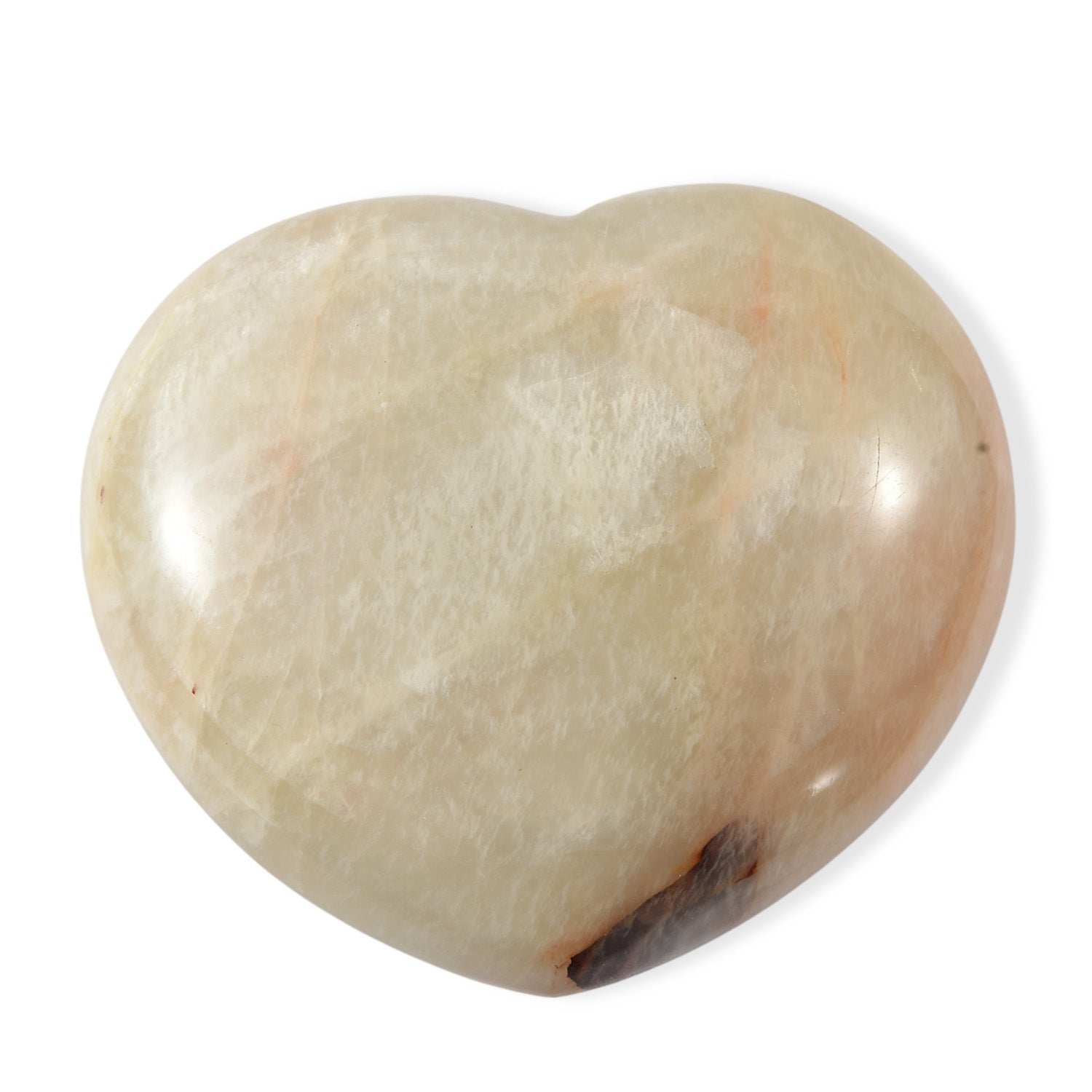 Golden Moonstone Heart — Embrace Balance and Intuition