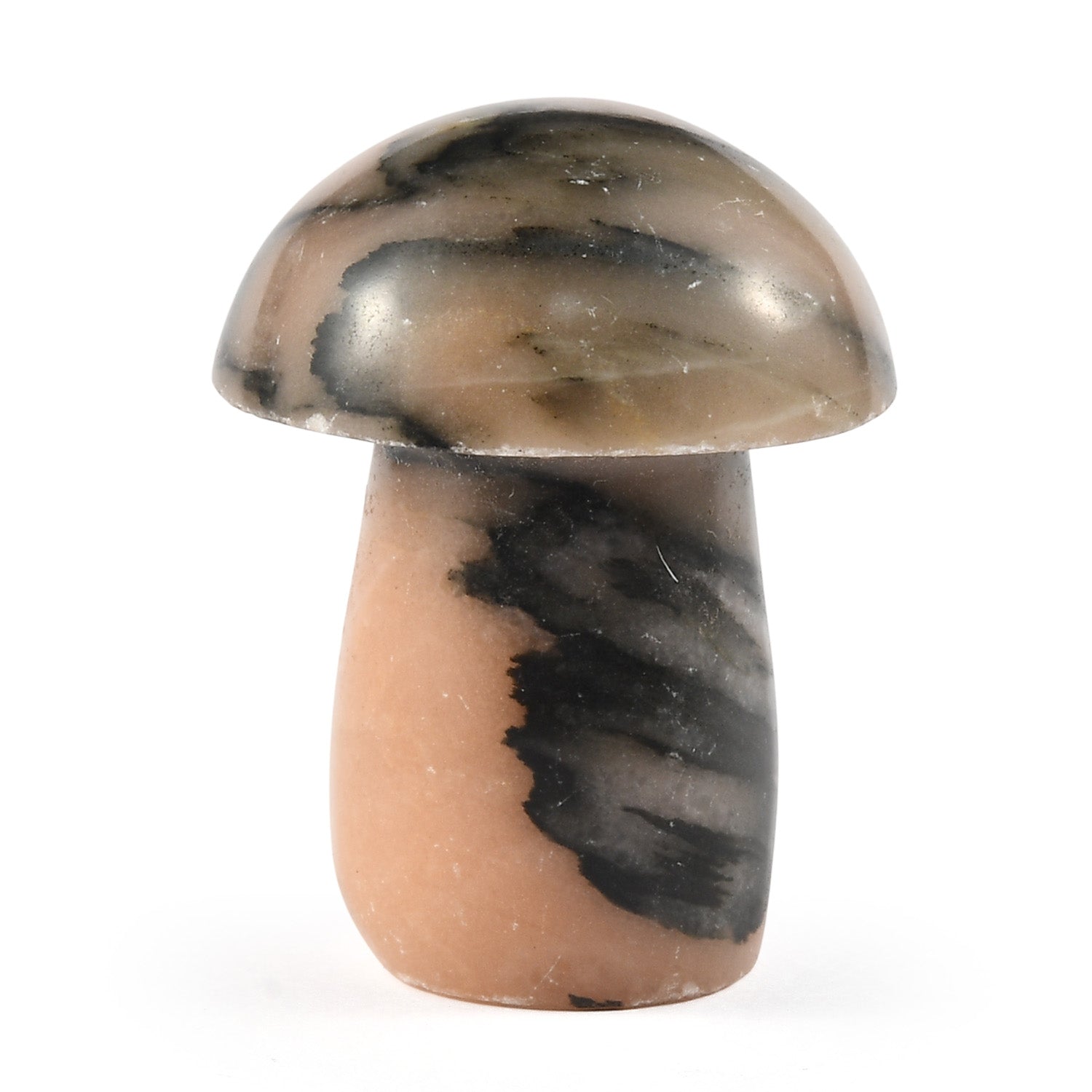 Peachfeldspar Mushroom — Nurture Growth and Harmony