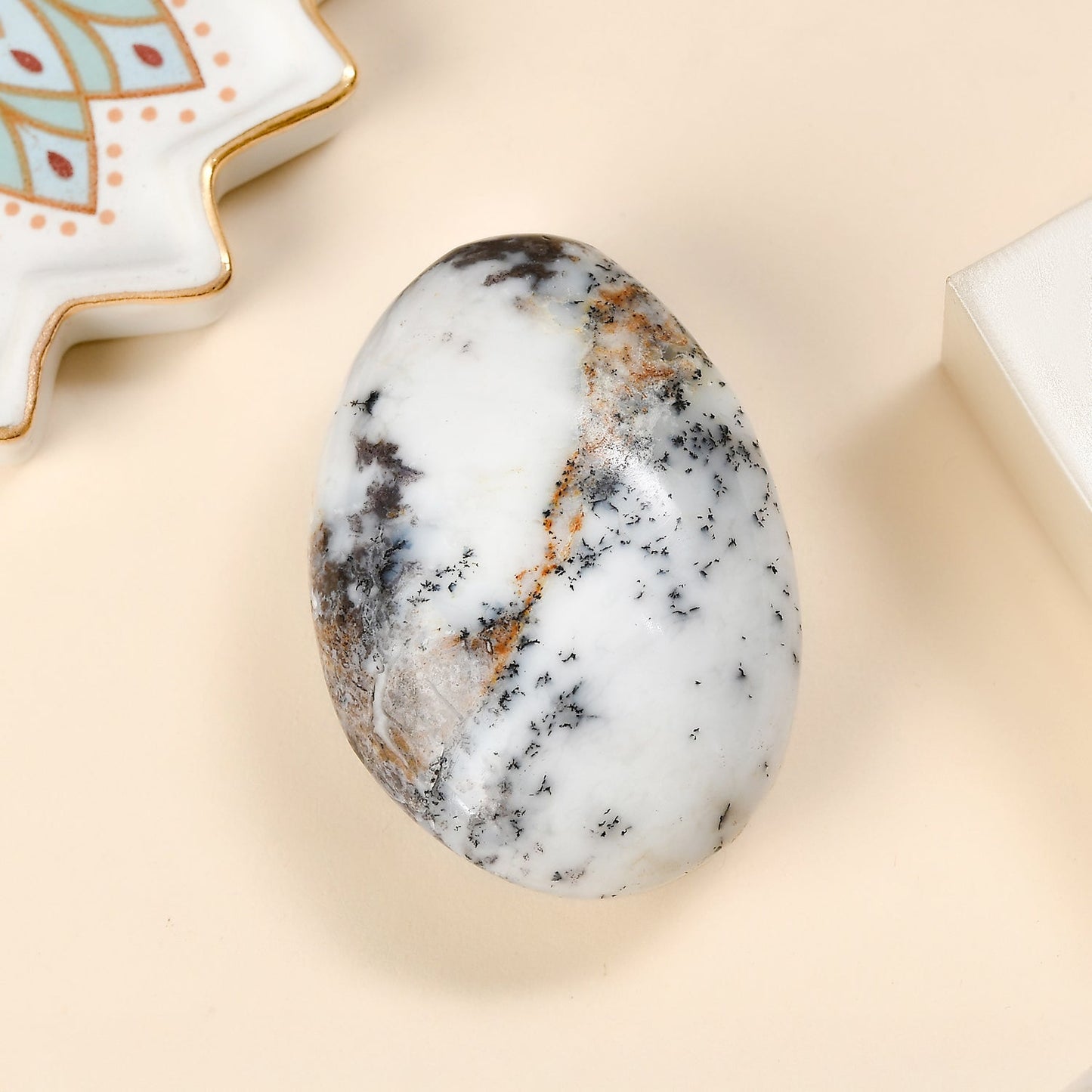 Dendritic Agate Opal — Grounding and Clarity for Inner Peace