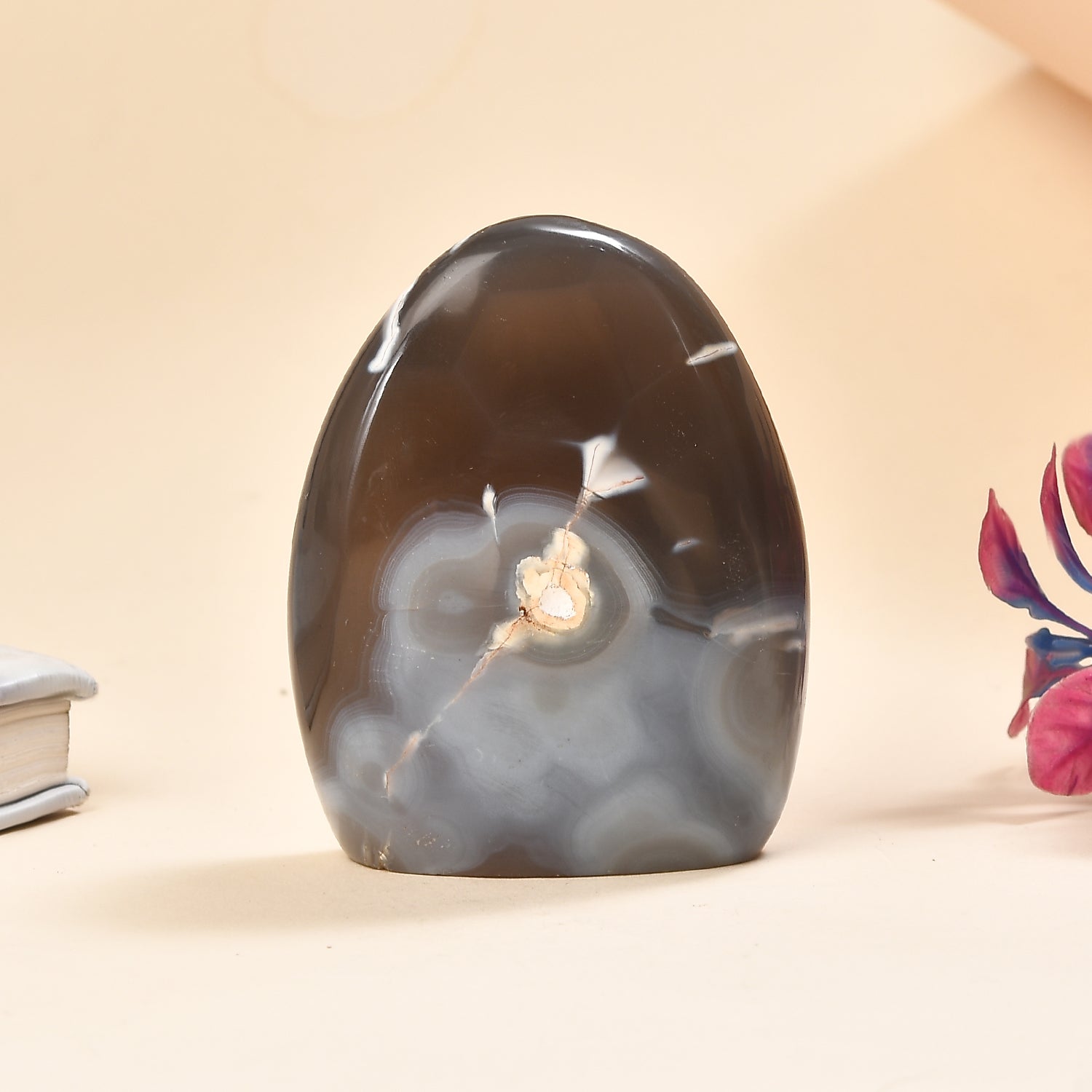 Orca Agate of Ancient Knowing — Grounding and Wisdom