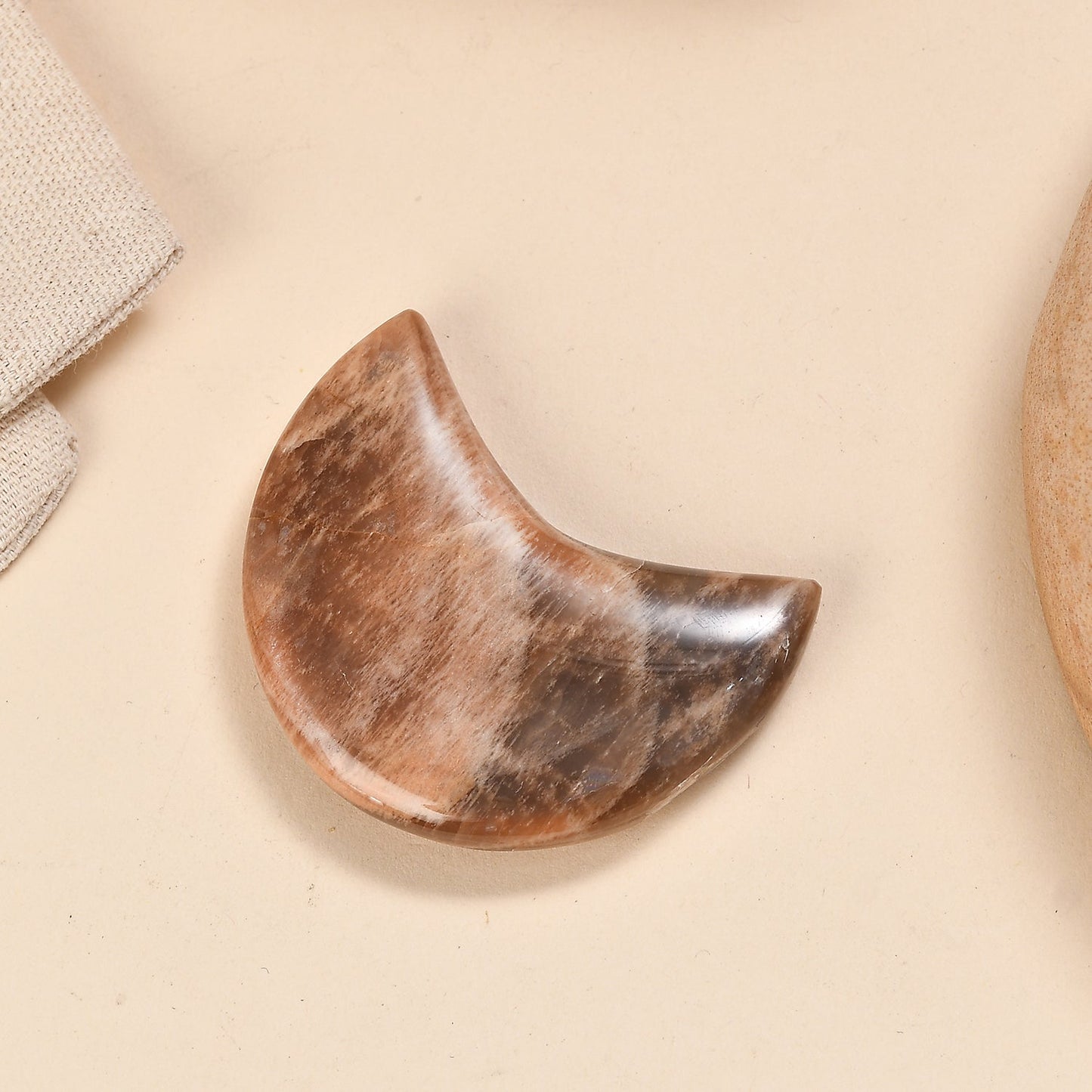 Peachmoonstone Moon — Calming Energy and Emotional Healing