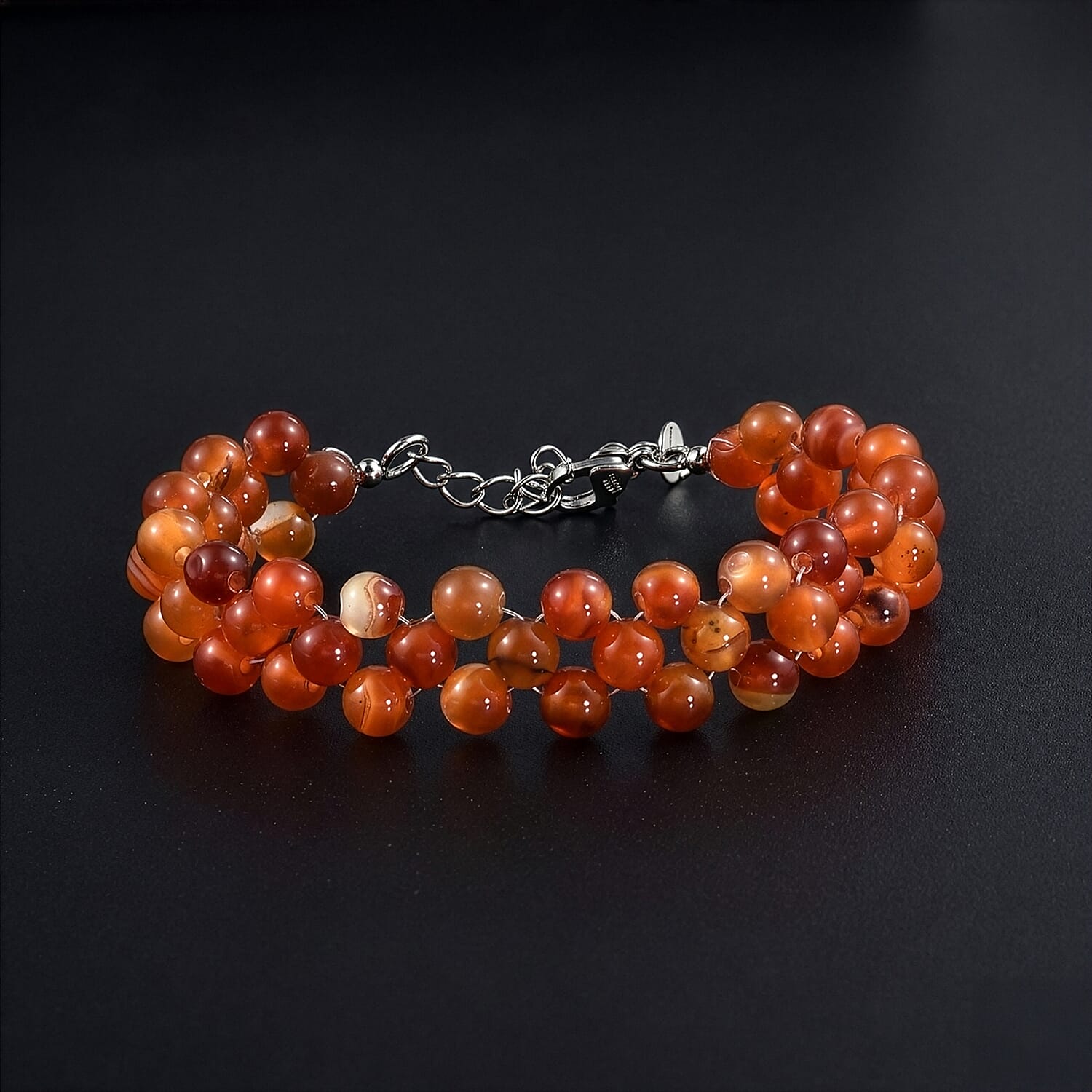 EverTrue Carnelian Beaded Bracelet
