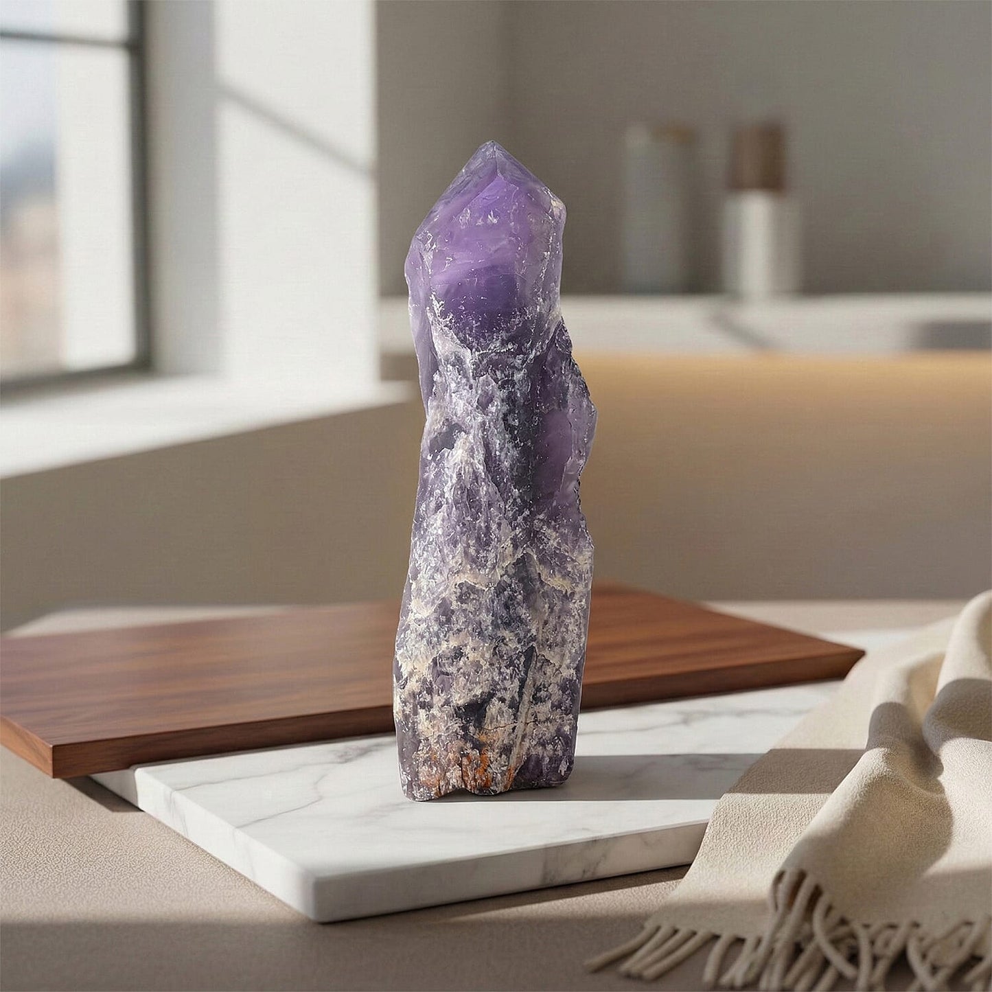 Amethyst Point – Spiritual Healing & Energy Clarity