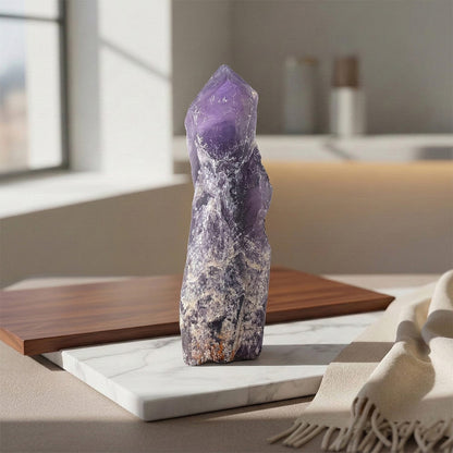 Amethyst Point – Spiritual Healing & Energy Clarity