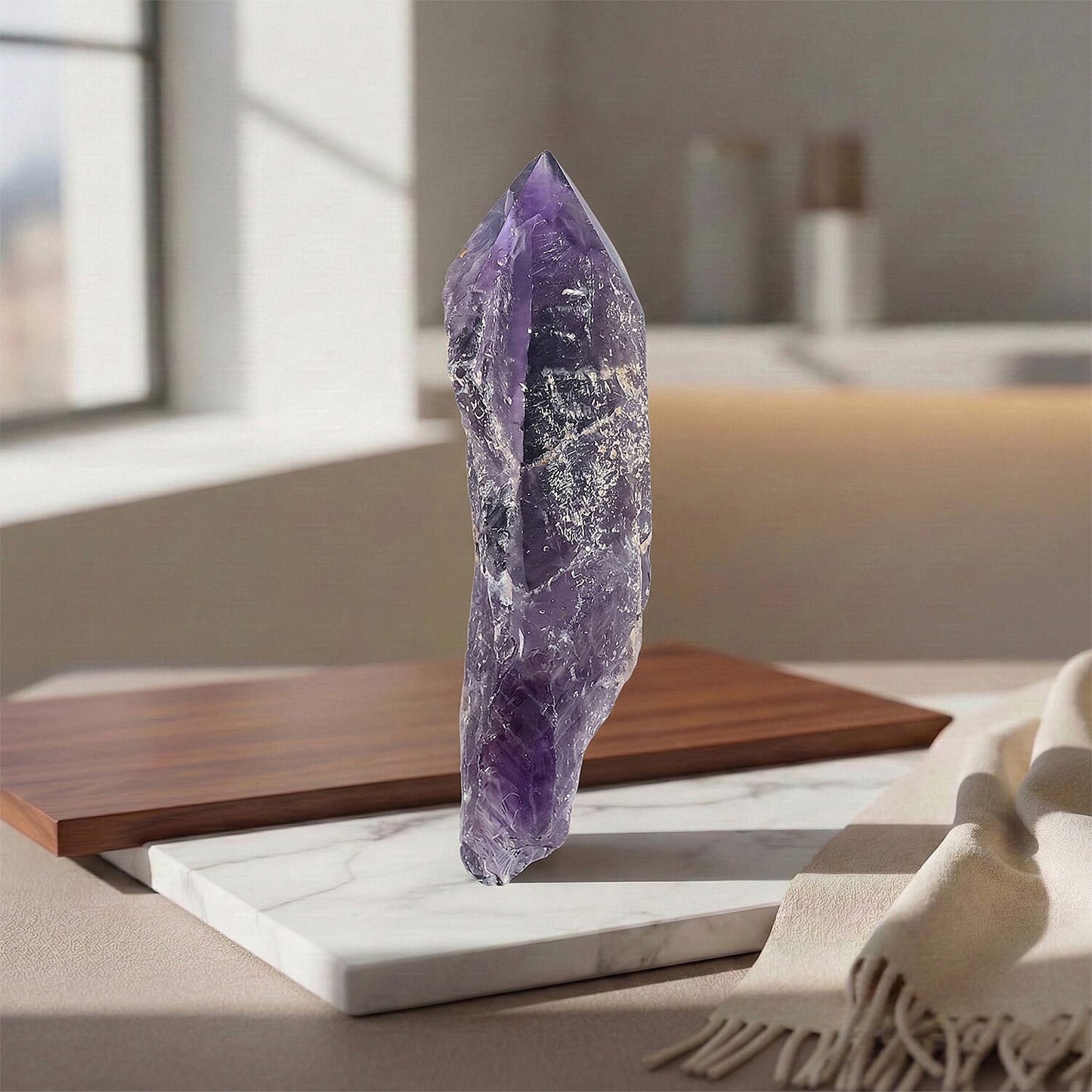 Amethyst Point – Spiritual Healing & Energy Clarity