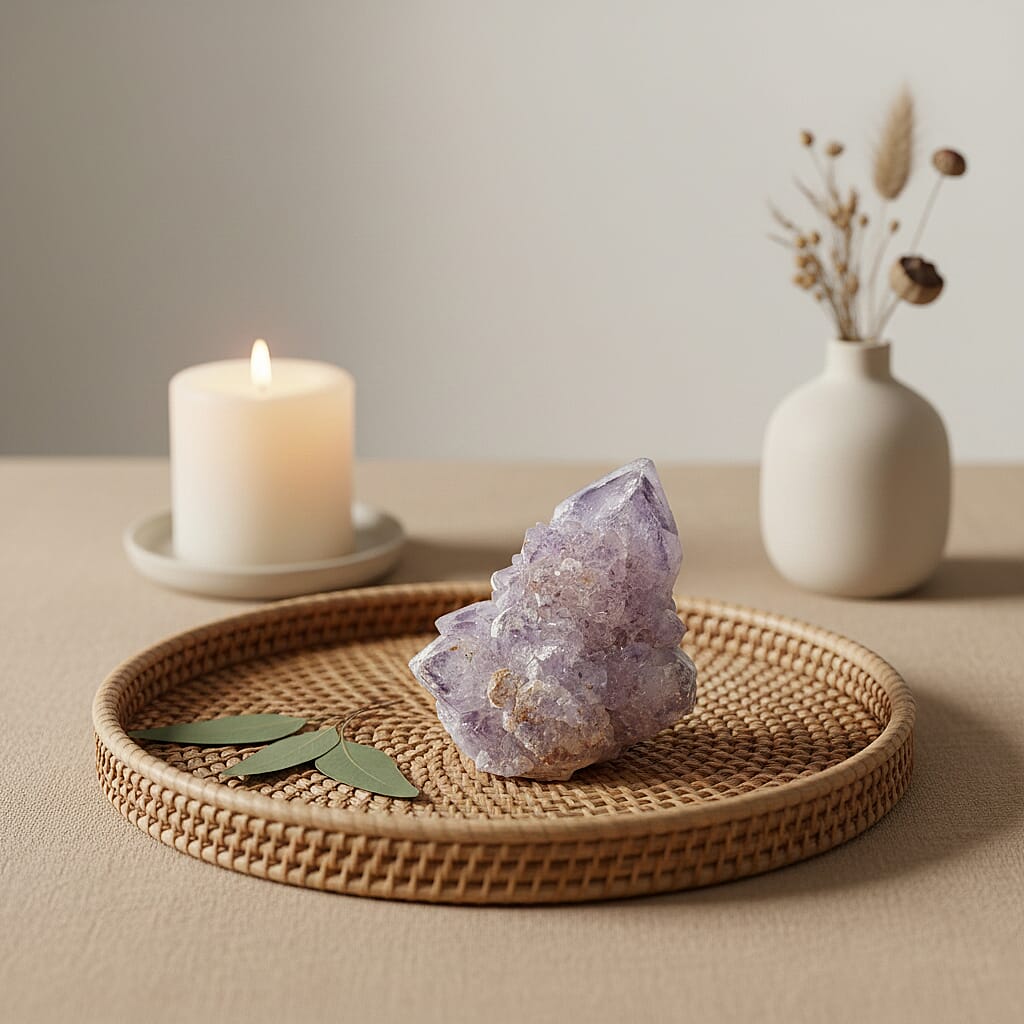 Amethyst Druzy – Spiritual Clarity & Energy Amplification