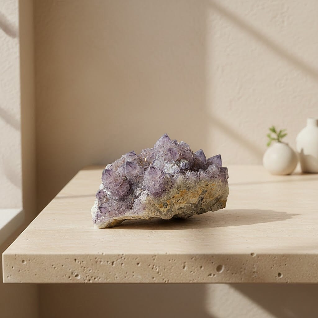 Amethyst Druzy – Spiritual Clarity & Energy Amplification