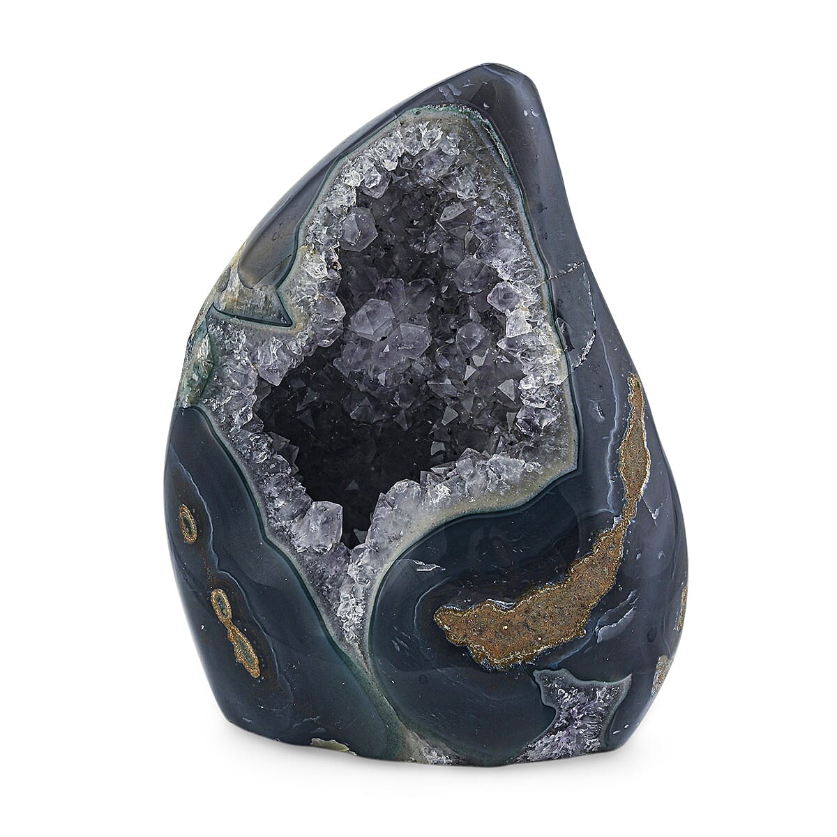 Amethyst Agate Flame – Illuminate Your Path & Elevate Energy