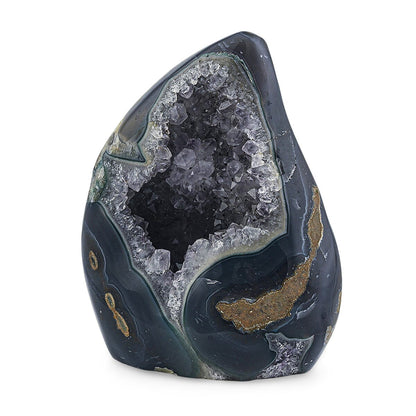 Amethyst Agate Flame – Illuminate Your Path & Elevate Energy