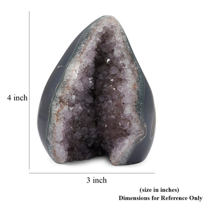 Amethyst Agate Flame – Illuminate Your Path & Elevate Energy