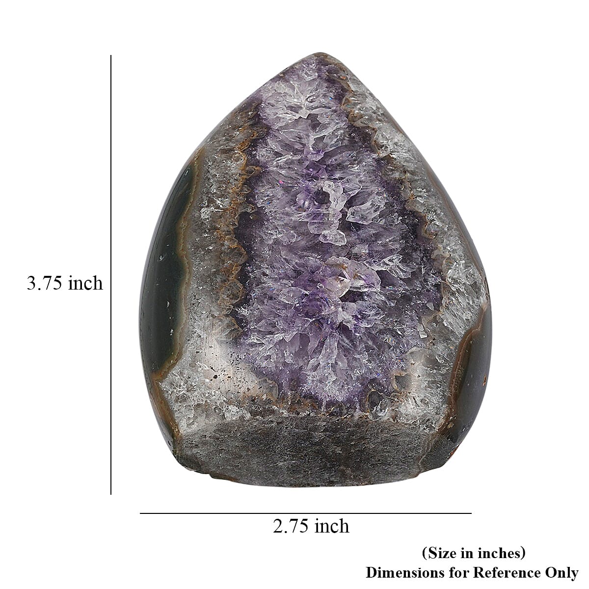 Amethyst Agate Flame – Illuminate Your Path & Elevate Energy