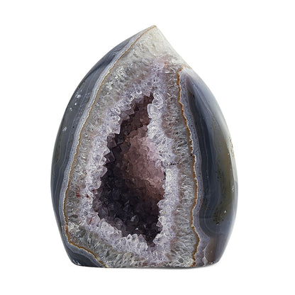 Amethyst Agate Flame – Illuminate Your Path & Elevate Energy