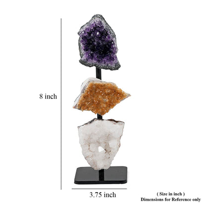Amethyst Citrine Quartz – Spiritual Harmony & Energy Healing