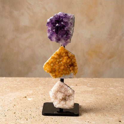 Amethyst Citrine Quartz – Spiritual Harmony & Energy Healing