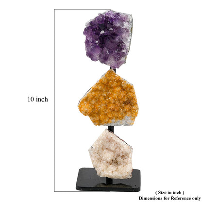 Amethyst Citrine Quartz – Spiritual Harmony & Energy Healing