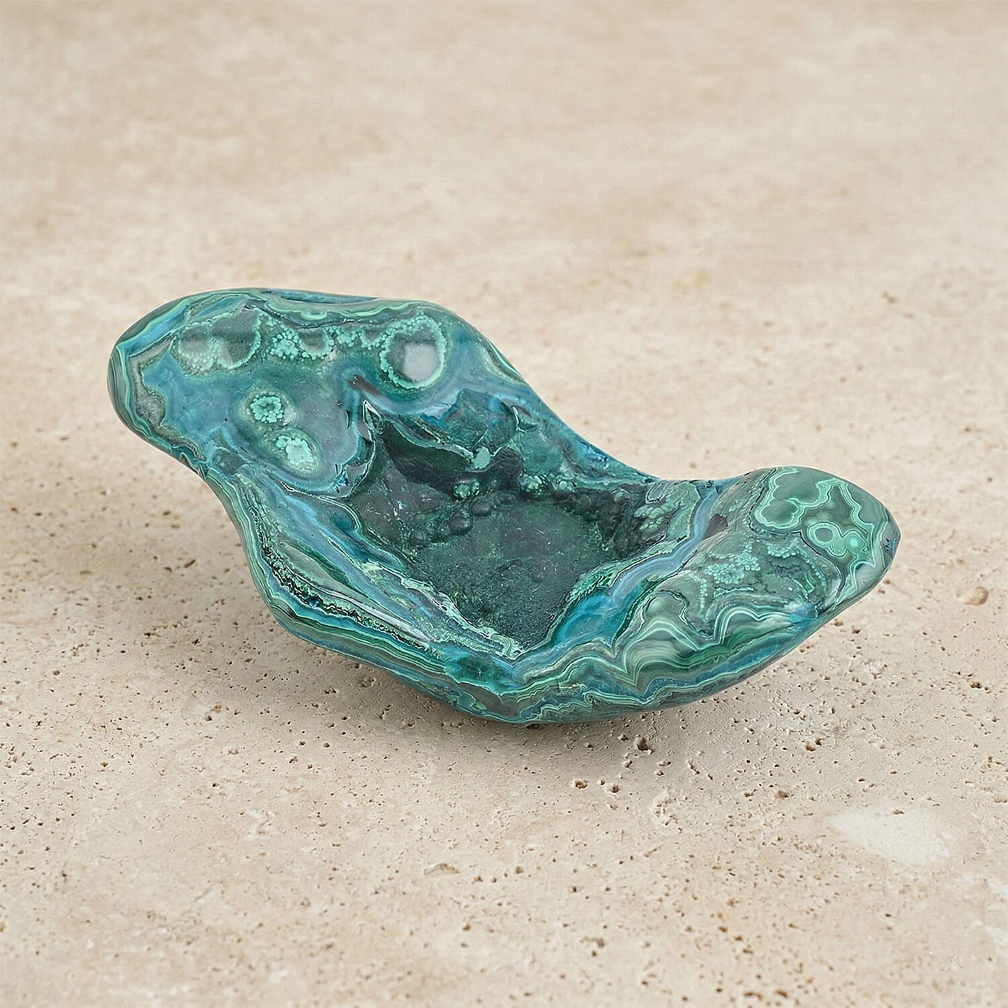 Protective Transformation Malachite Chrysocolla