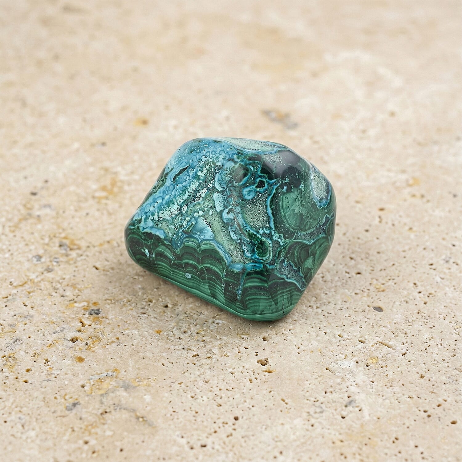 Protective Transformation Malachite Chrysocolla