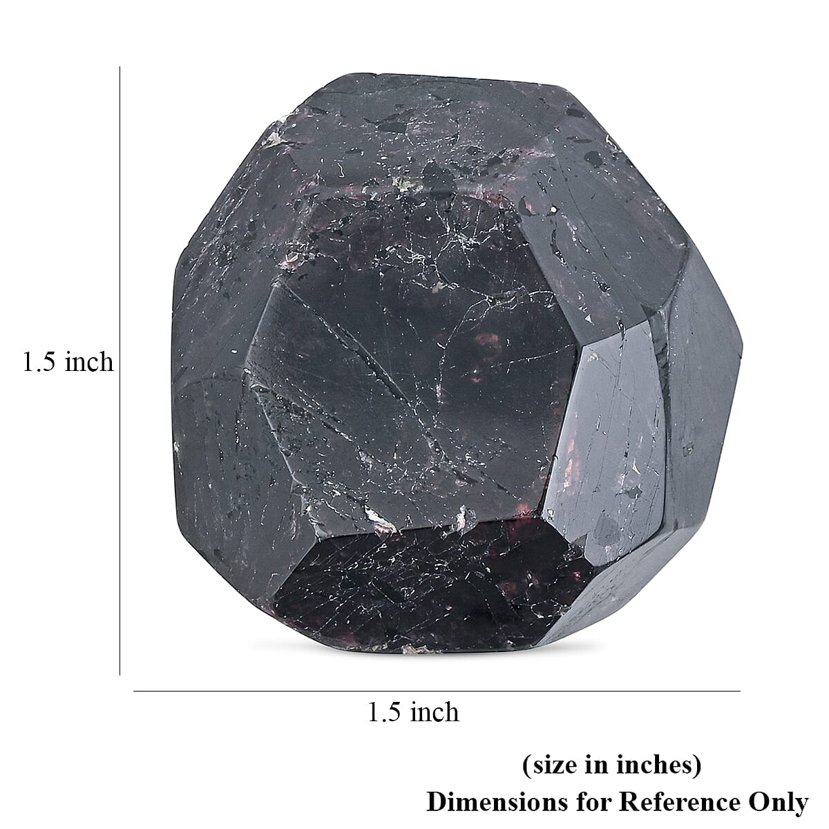 Faceted Garnet Stone - Fire of Vitality & Power