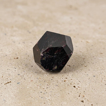 Faceted Garnet Stone - Fire of Vitality & Power