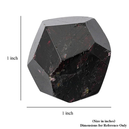 Faceted Garnet Stone - Fire of Vitality & Power
