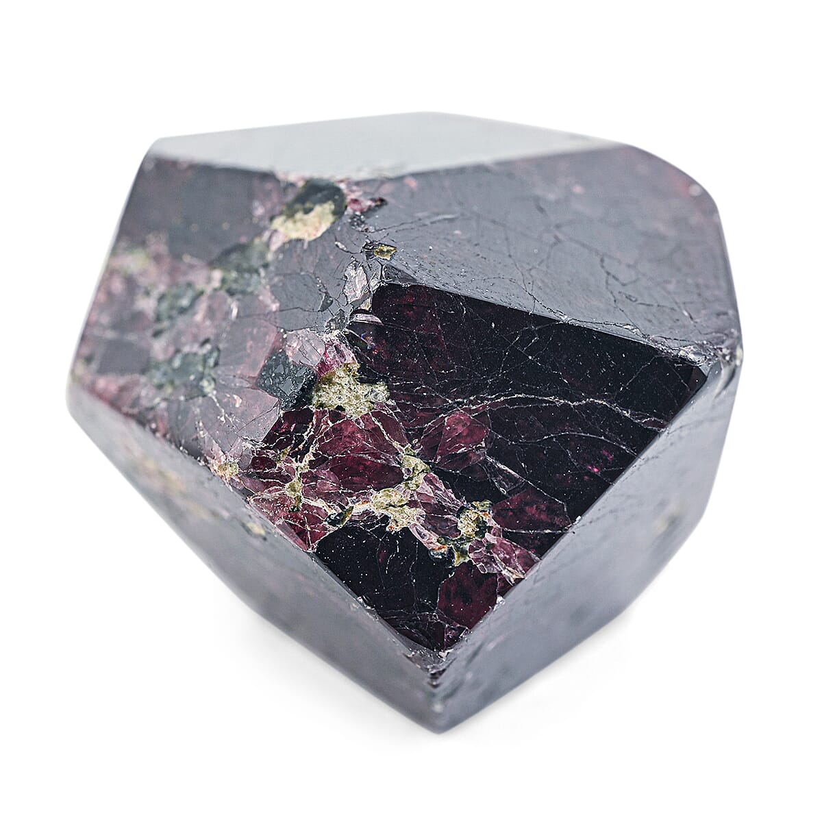 Faceted Garnet Stone - Fire of Vitality & Power