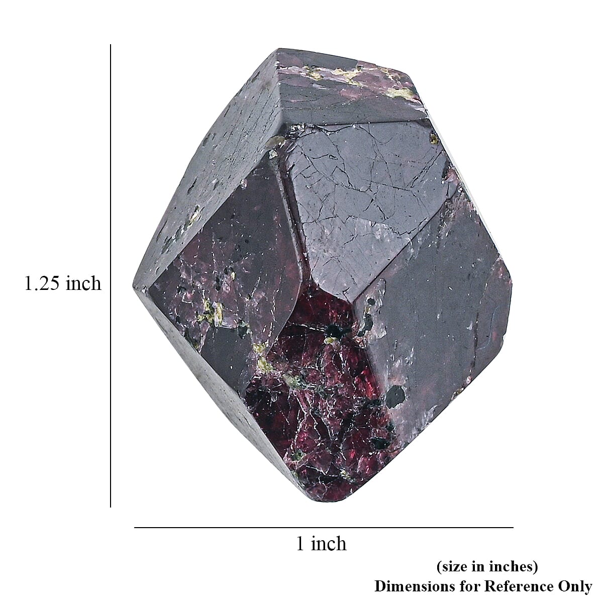 Faceted Garnet Stone - Fire of Vitality & Power