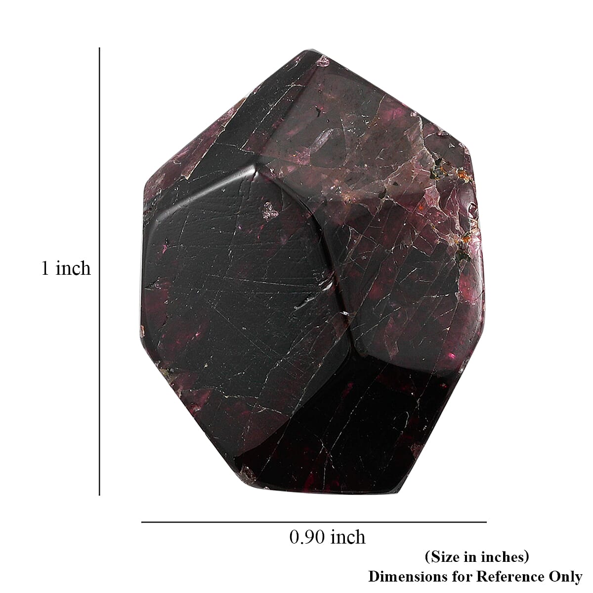 Faceted Garnet Stone - Fire of Vitality & Power