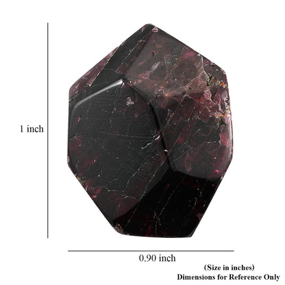 Faceted Garnet Stone - Fire of Vitality & Power