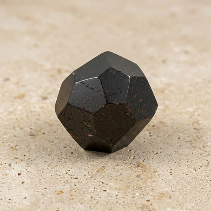 Faceted Garnet Stone - Fire of Vitality & Power