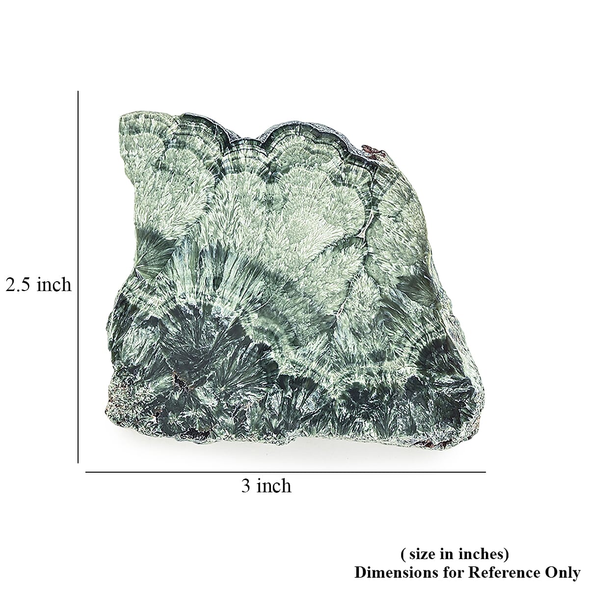 Heart Renewal Seraphinite Crystal