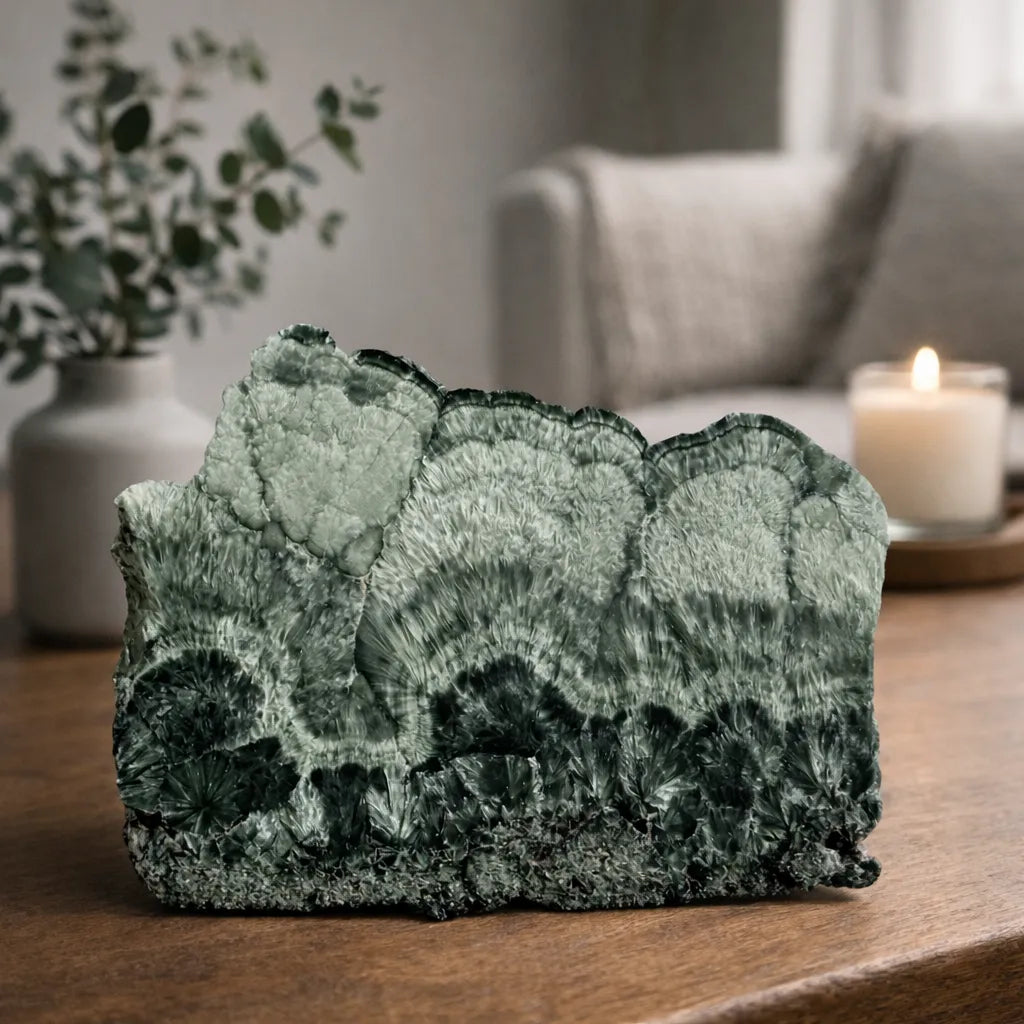 Heart Renewal Seraphinite Crystal