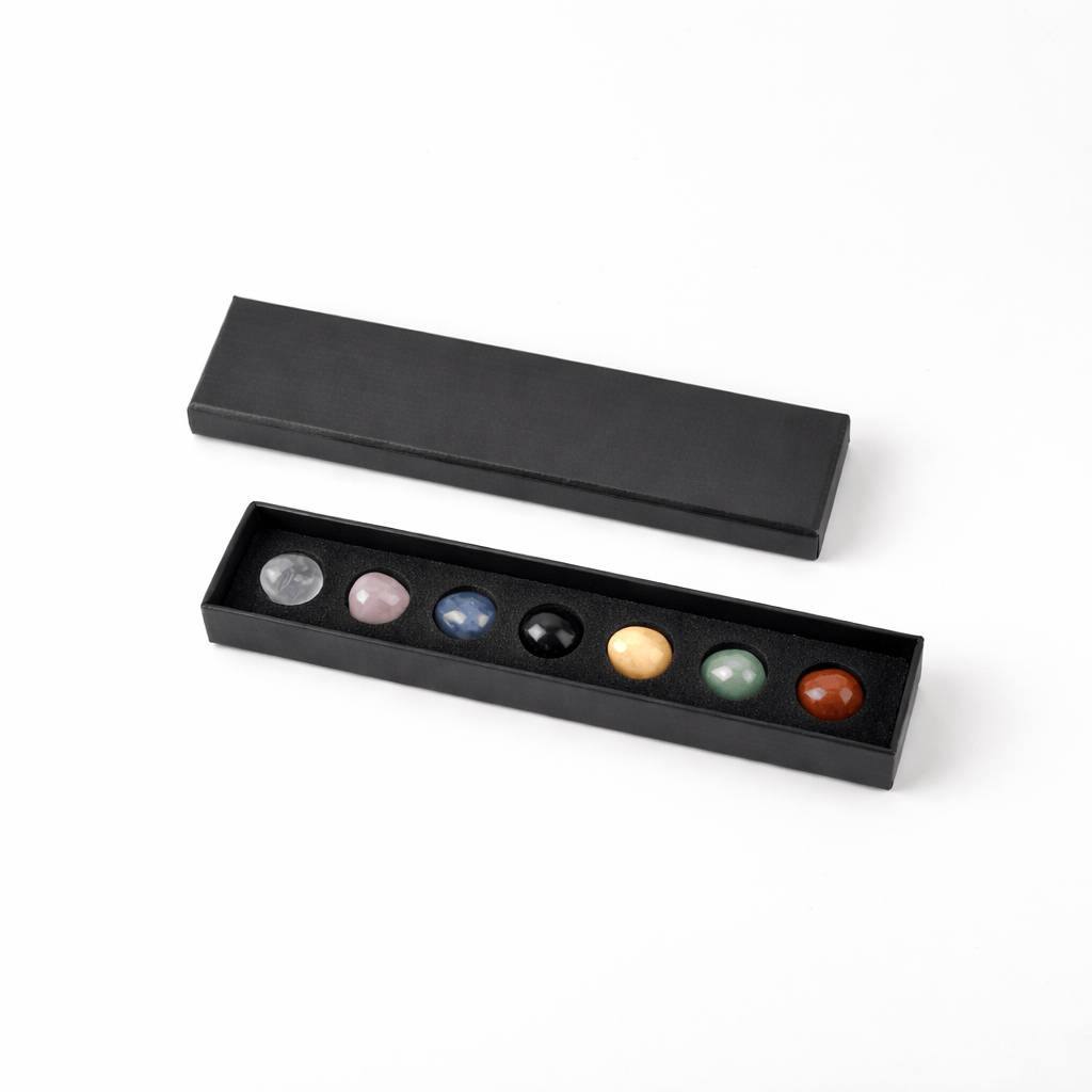 Crystal Mini Eggs Set (7pcs) — Balance & Everyday Energy