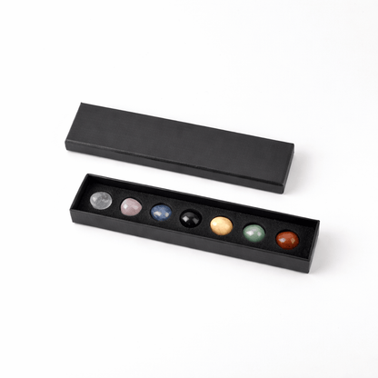 Crystal Mini Eggs Set (7pcs) — Balance & Everyday Energy
