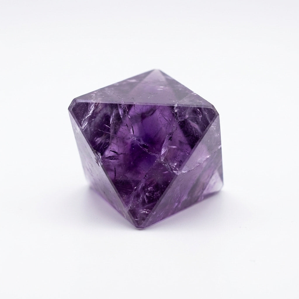 Fluorite Octahedron Crystal – Energy Clarity and Healing