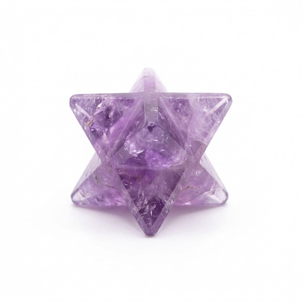Gemstone Merkaba Crystals for Energy Alignment & Spiritual Healing