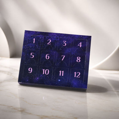 Raw Stone Advent Calendar — 12 Crystal Surprises