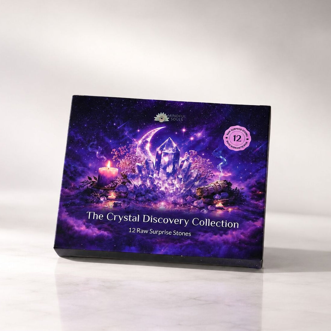 Raw Stone Advent Calendar — 12 Crystal Surprises