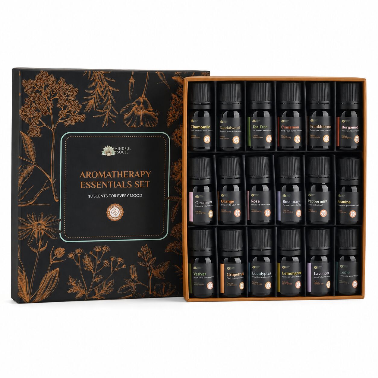 Set of 18 Blissful Aroma Oils
