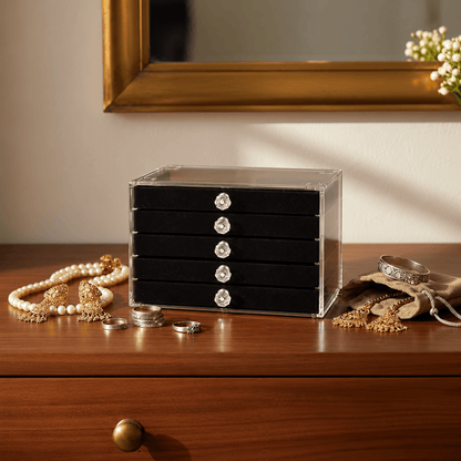 Crystal & Gemstone Display Case — Organize Your Crystals