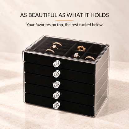 Crystal & Gemstone Display Case — Organize Your Crystals