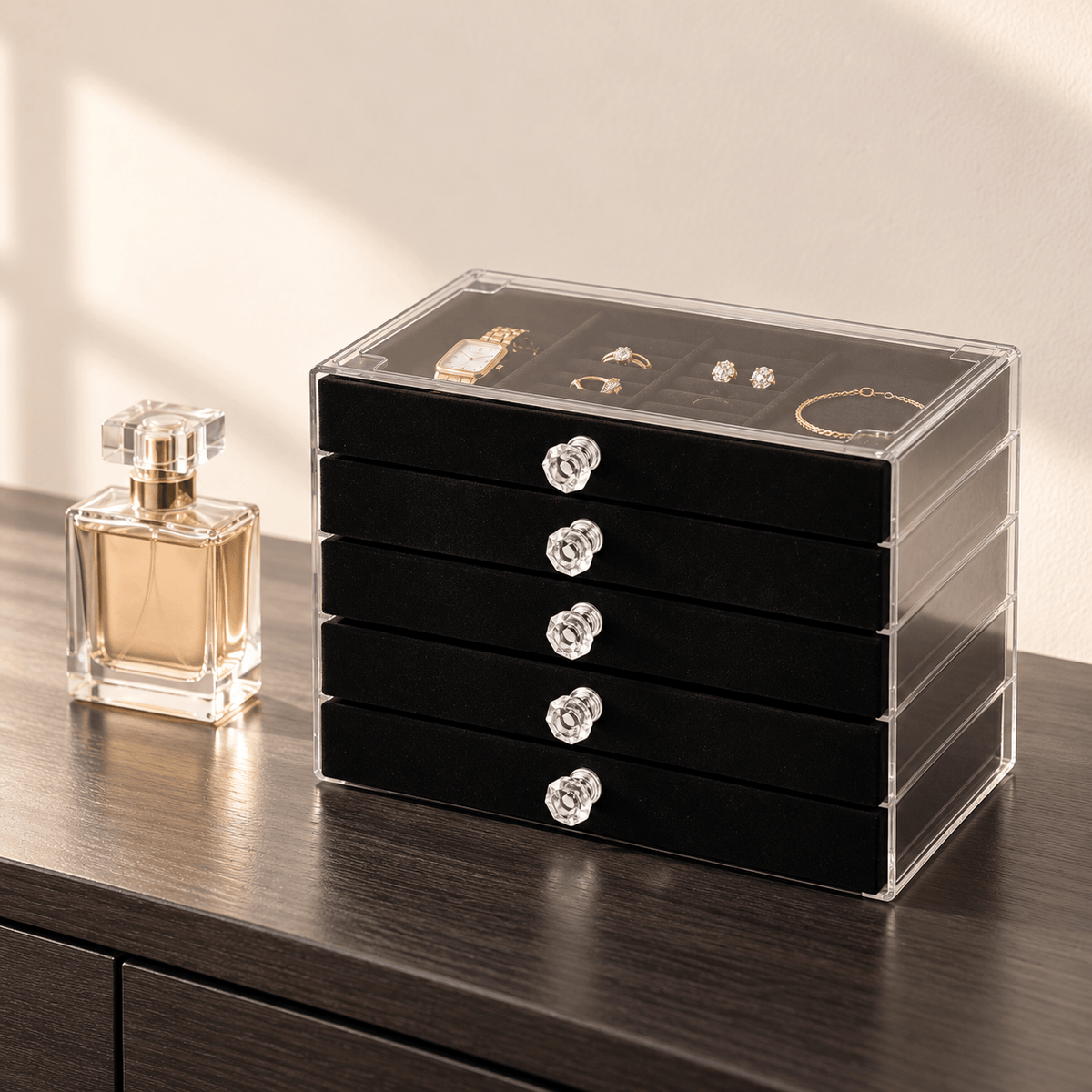 Crystal & Gemstone Display Case — Organize Your Crystals